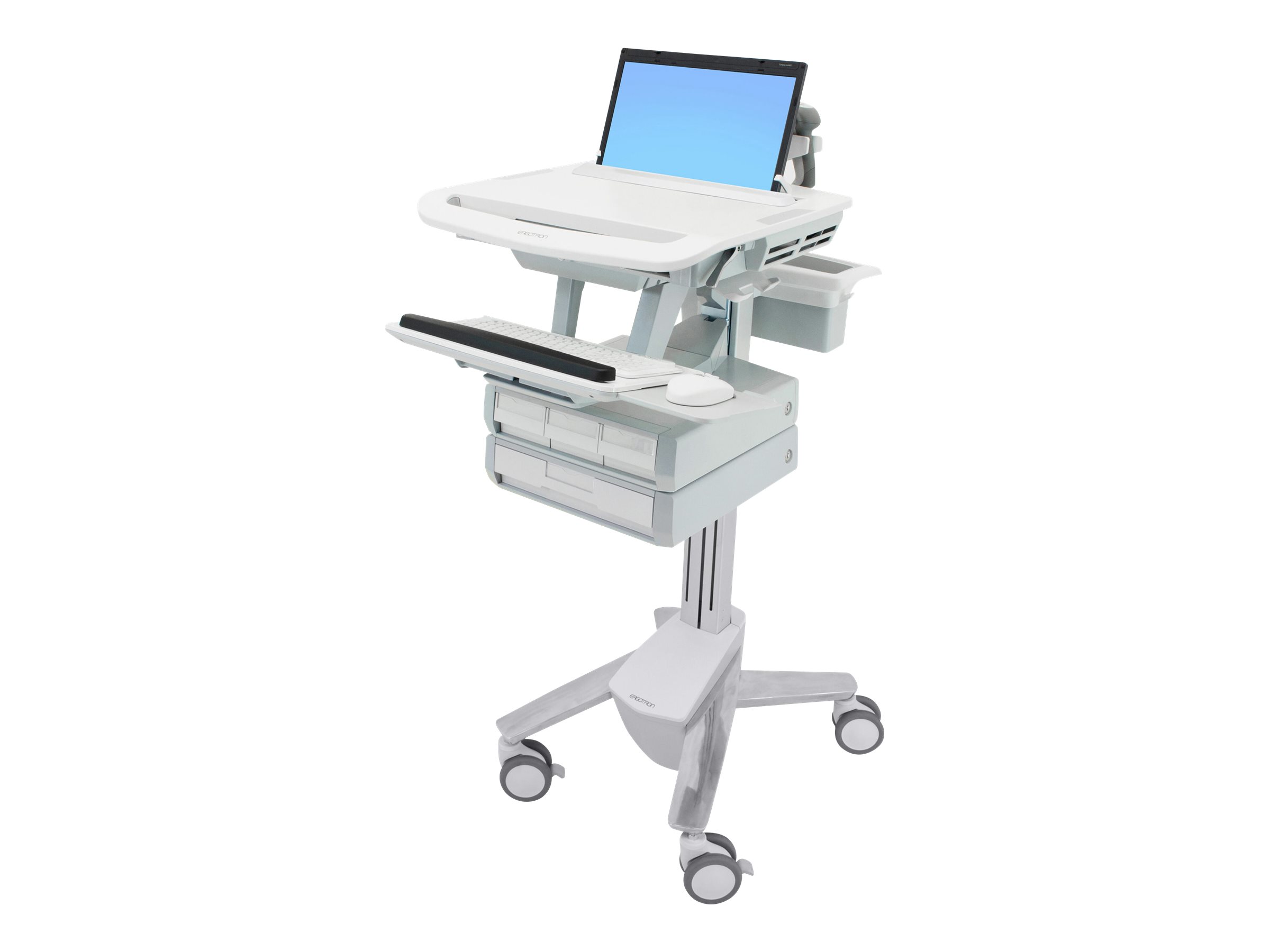 ERGOTRON Laptop cart 4 drawer, StyleView, adjustable 51cm, 17,3 inch, 9kg