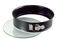 Kaiser Inspiration Springform Sort Sølv Transparent