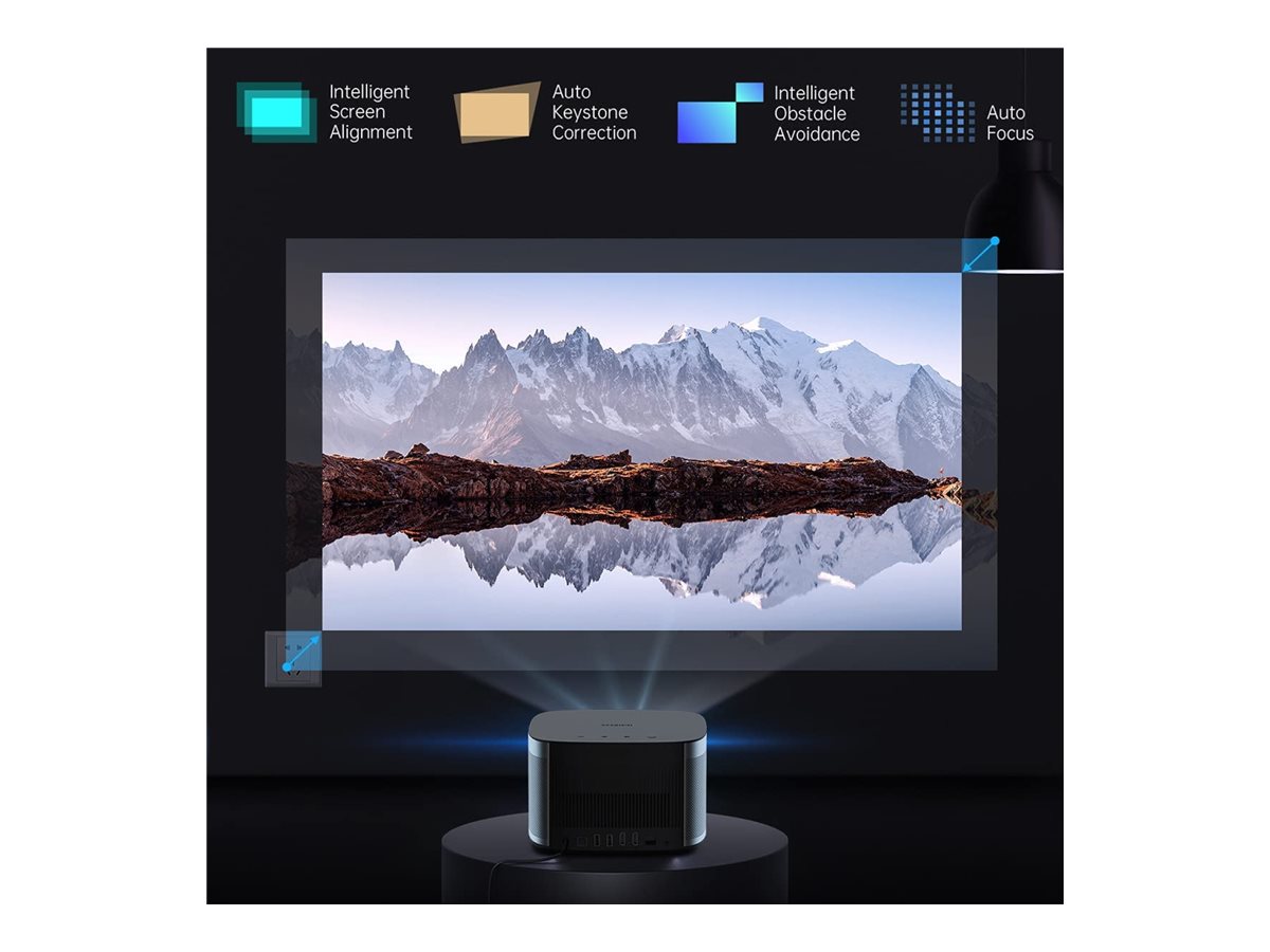 XGIMI Horizon Home Theatre Projector with Speakers - Silver - XK03K XGIMI Horizon Home Theatre Projector with Speakers - Silver - XK03K