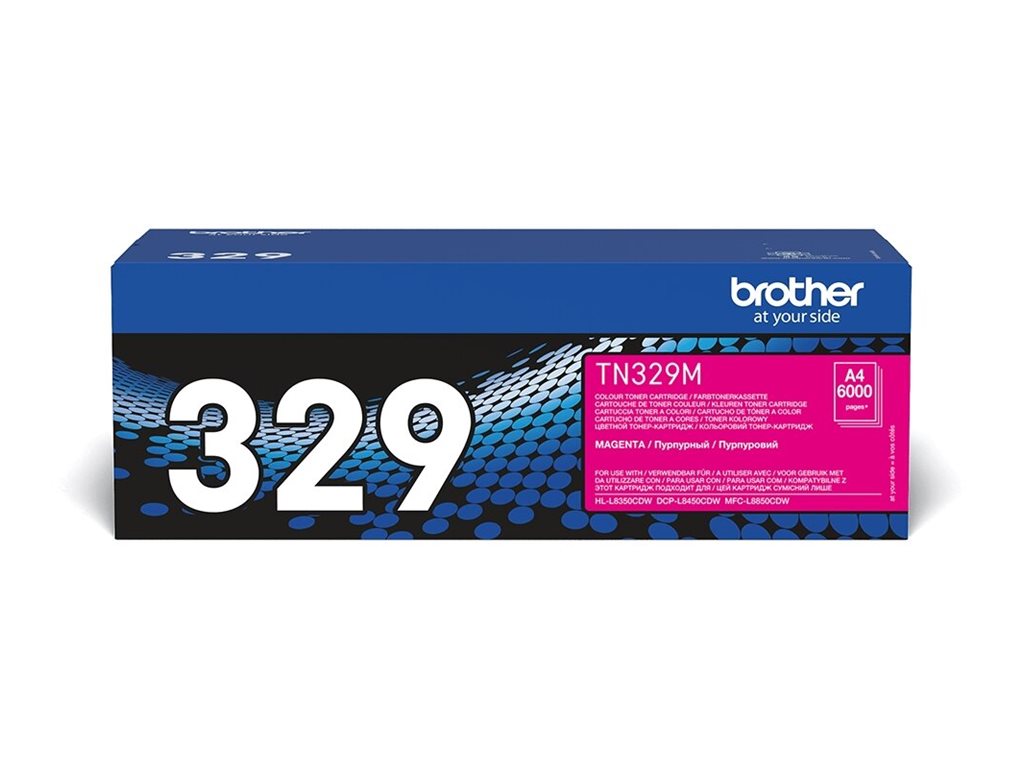 Brother Tn329m Magenta Original Toner Cartridge