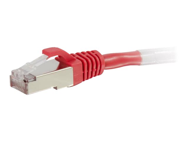 C2G 14ft Cat5e Snagless Shielded (STP) Ethernet Network Patch Cable - Red