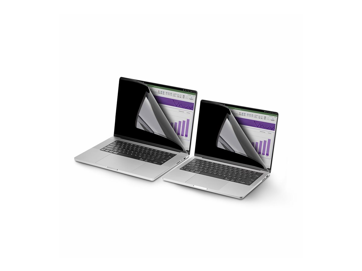 StarTech.com 14-inch MacBook Pro 21/23 Laptop Privacy Screen, Removable and Reversible Anti-Glare Privacy Filter, Magnetic Laptop Screen Protector with +/- 30 Deg. Viewing Angle - 51% Blue Light Reduction (142MM-PRIVACY-SCREEN) - filtr pro zvýšení soukromí k notebooku – foto 5