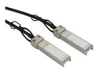 StarTech.com MSA Uncoded Compatible 2m 10G SFP to SFP Direct Attach Cable - 10 GbE SFP Copper DAC 10 Gbps Low Power Passive Twinax Dobbelt-axial 2m 10GBase-kabel til direkte påsætning Sort