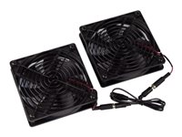 Middle Atlantic - rack fan kit - 101 mm, 138 CFM, for the European Union