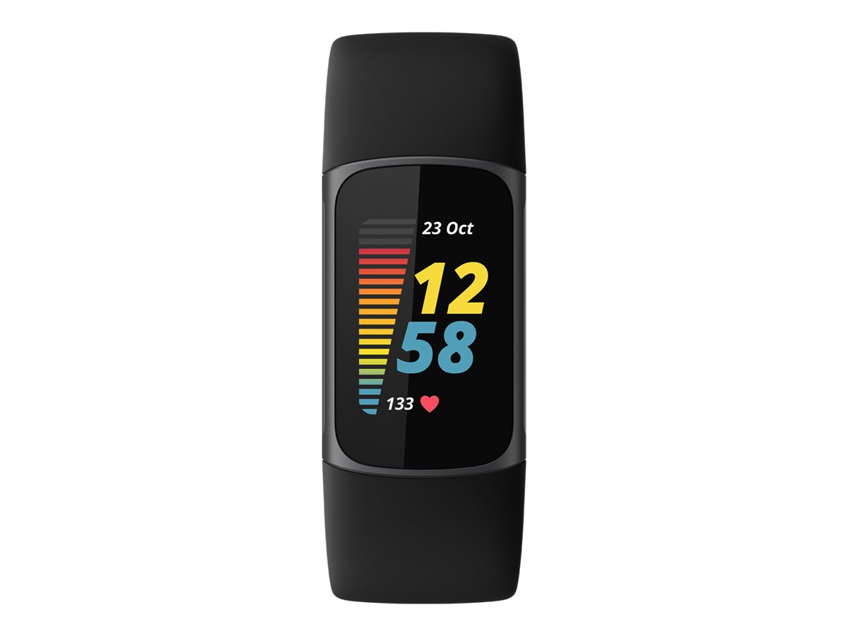 krølle miljø Defekt Fitbit Charge 5 Sort | In stock | Stort udvalg, billige priser og hurtig  levering