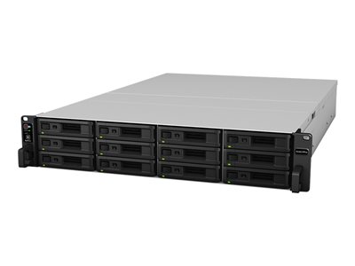 NAS server - 12 bays - rack-mountable - SATA 6Gb/s - RAID 0, 1, 5, 6, 10, JBOD, 5 hot spare, 6 hot spare, 10 hot spare, 1 hot spare, RAID F1, F1 hot spare - RAM 8 GB - Gigabit Ethernet - iSCSI support - 2U