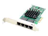 AddOn Intel I350T4 Comparable Quad RJ-45 Port PCIe NIC