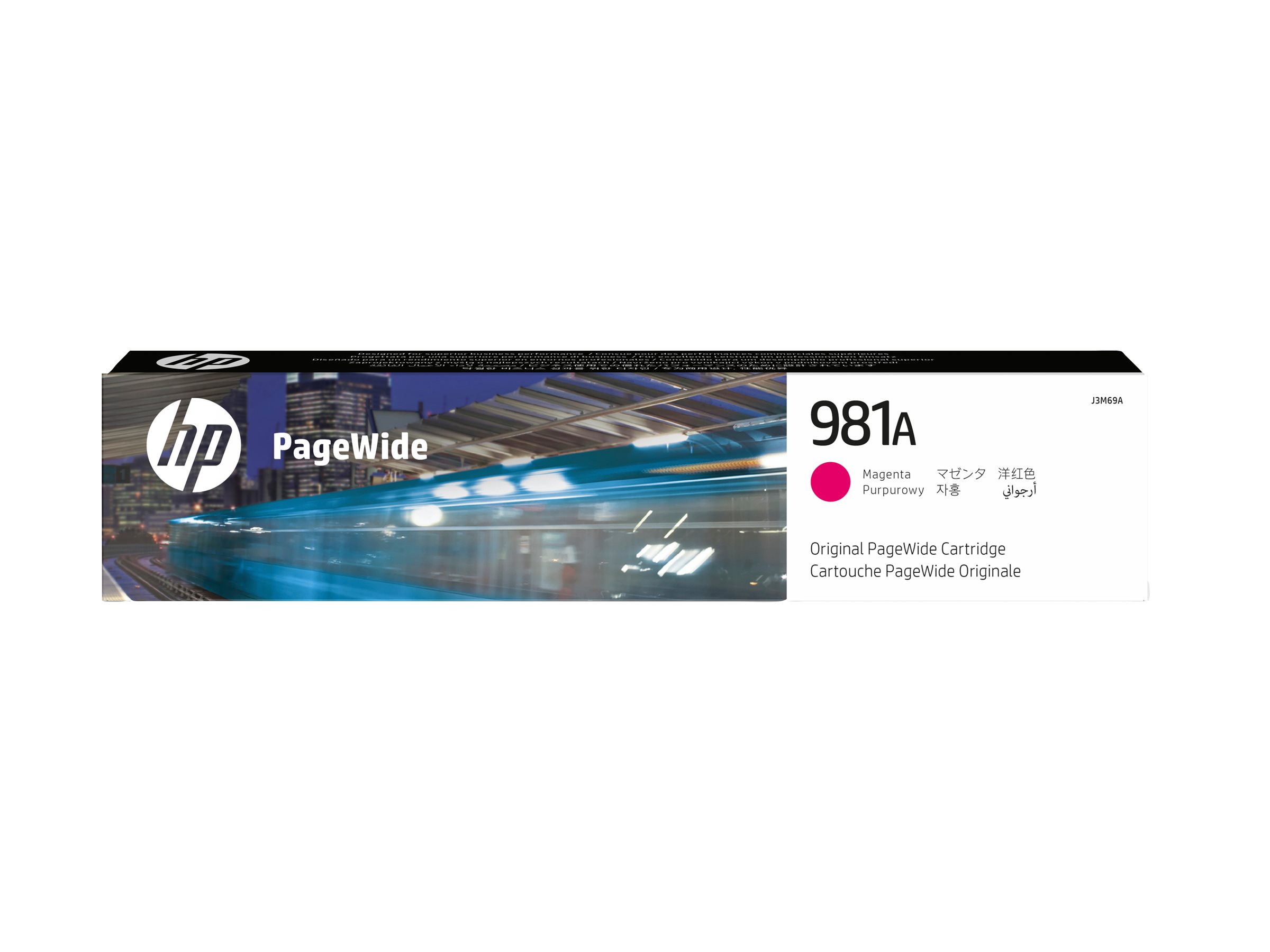 Hp 981a Magenta Original Pagewide Ink Cartridge