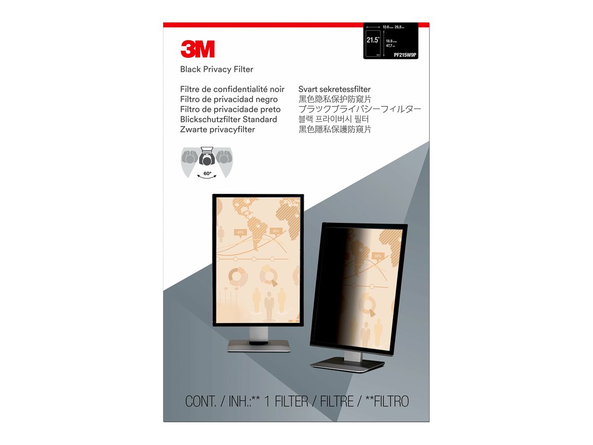 3M Bezrámový filtr filtr displeje ke zvýšení soukromí - 21.5" – foto 5