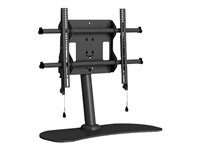 Chief Fusion Large Table Stand Display Mount - For Displays 46-70" - Black stand - for LCD display - black