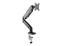 Manhattan mounting kit - Gas Spring - for LCD display - black
