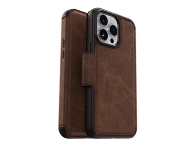 OtterBox Strada Series Case for Apple iPhone 13 - Espresso (Brown)