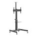 Eaton Tripp Lite Series Safe-IT Heavy-Duty Rolling Cart for 37 to 70 Displays, UL Certified, Antimicrobial Protection