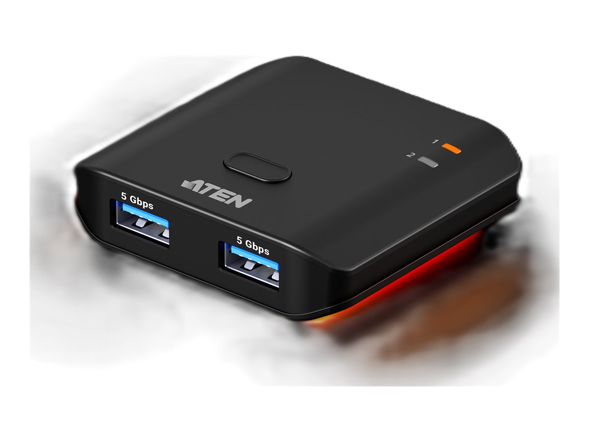 ATEN Essentials US4322, USB peripheral sharing switch, 2 ports