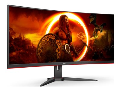 AOC INTERNATIONAL CU34G2XE/BK, Monitore, AOC 86,36cm VA  (BILD3)