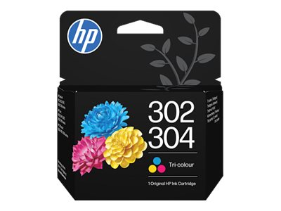 HP 302/304 Tri-color Original Ink Crtg