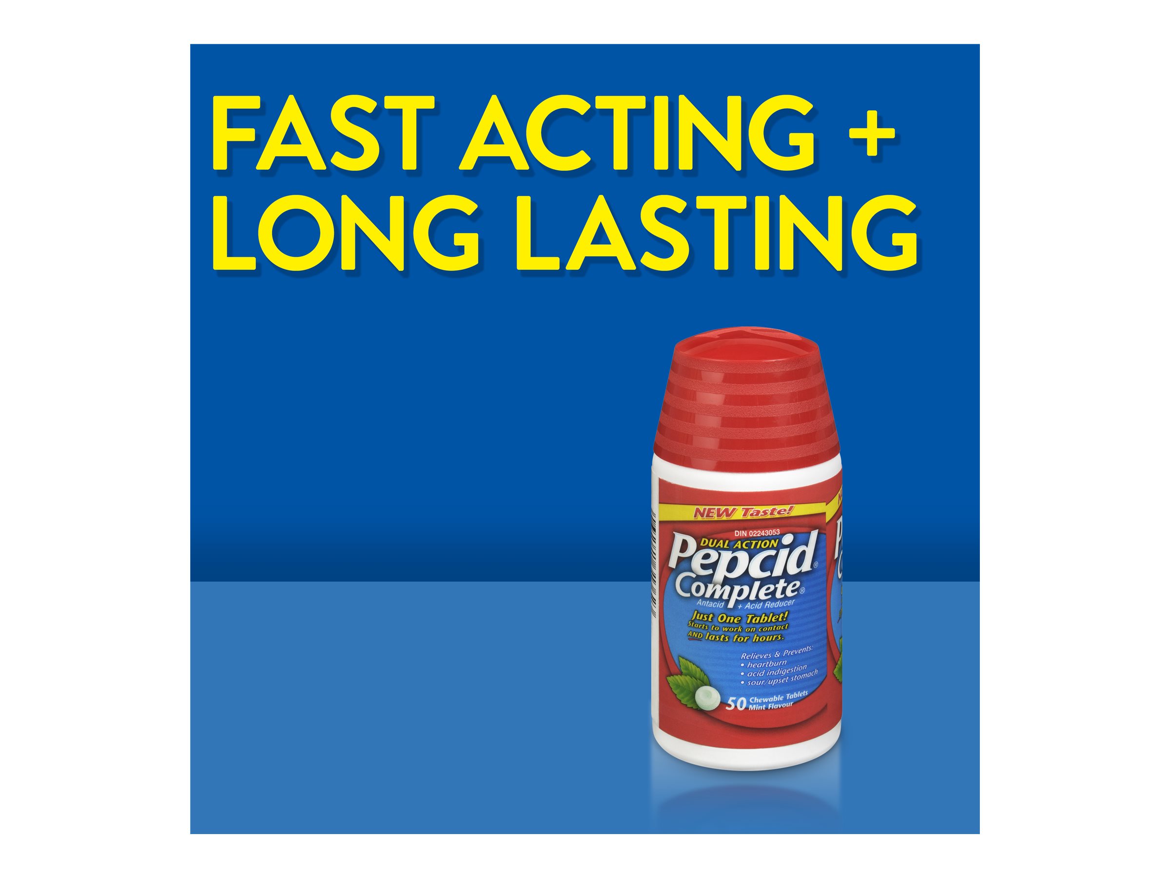 Pepcid Complete Mint 50 tablets