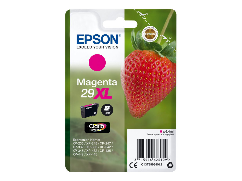 EPSON 4LB Cartridge Fraise Claria w/s