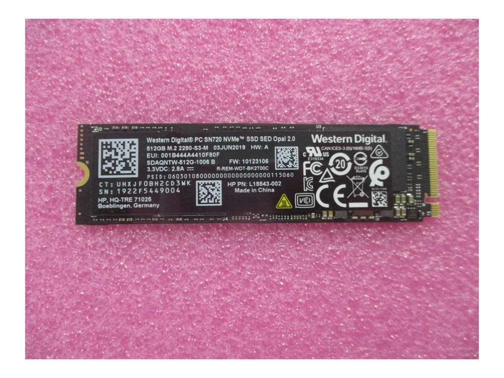 HP - SSD - encrypted
