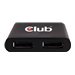Club 3D Multi Stream Transport (MST) Hub DisplayPort 1-2