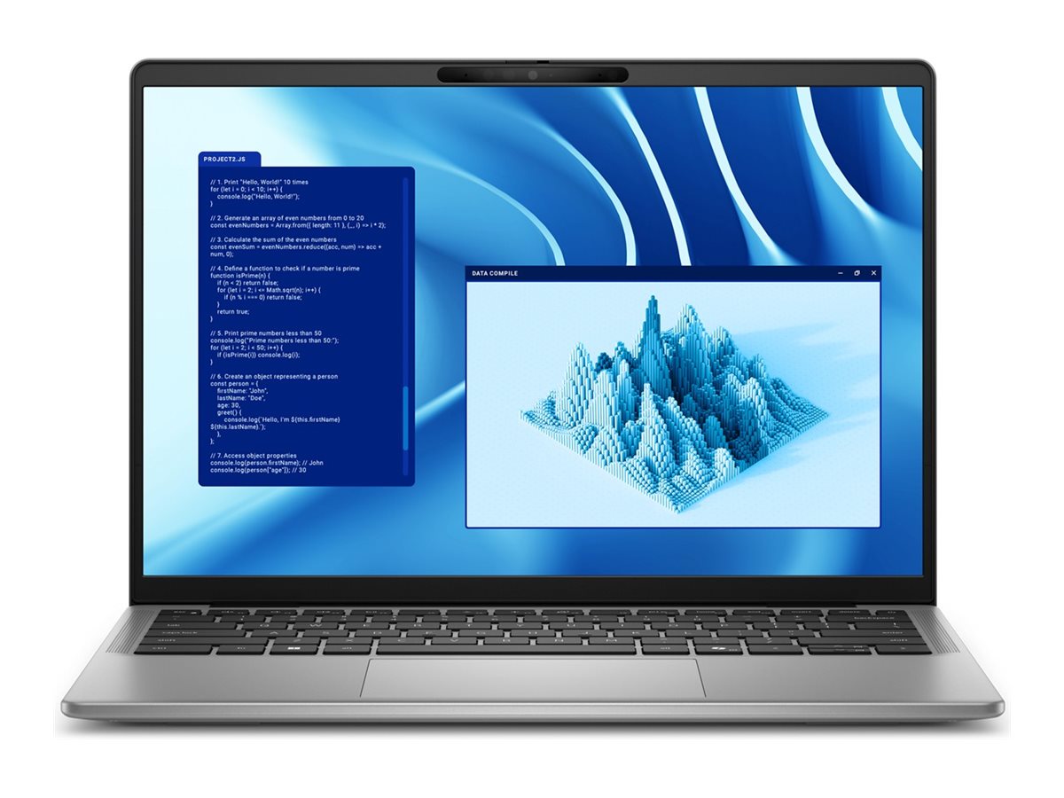 Dell Latitude 7455 14 Qualcomm Snapdragon X Plus X1P-64-100 16 GB RAM 512 GB Product shot Front 79800