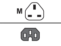 Cisco - Câble d'alimentation - IEC 60320 C15 pour BS 1363 (M) - CA 250 V 