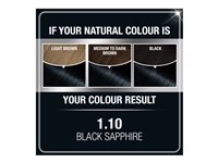 Garnier Olia Midnight Permanent Hair Color - Black Sapphire (1.10)