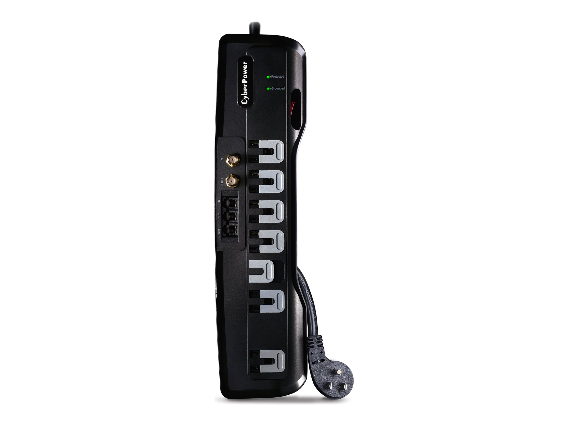 CSHT706TC SURGE PROTECTOR 7OUTRIGHT ANGLE NEMA $150K 6FT CORD