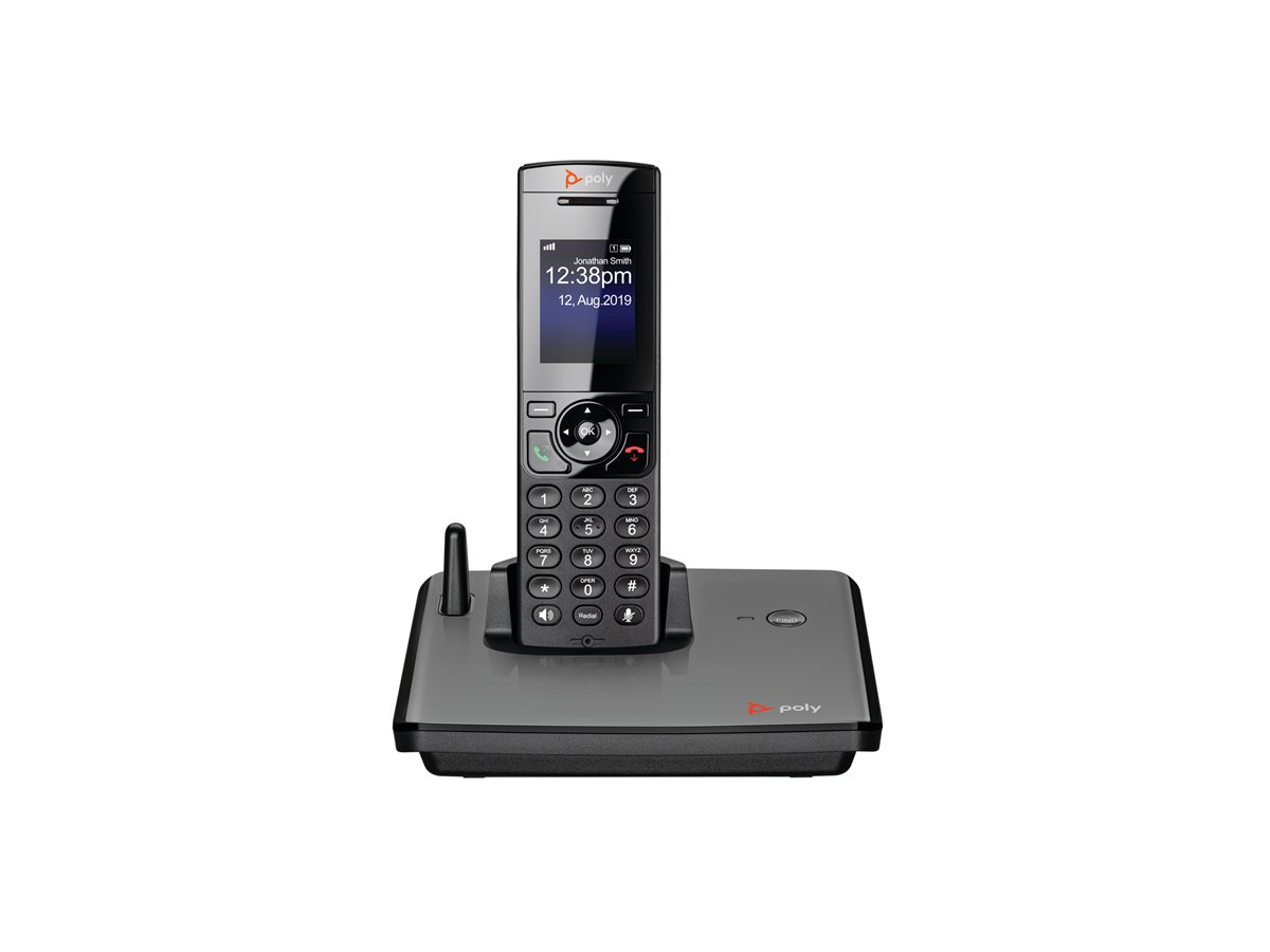 HP Poly VVX D230 - bezdrátový telefon s identifikací volajícího - 3-cestný možnost volání – foto 7