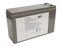 BTI - Batterie d'onduleur (équivalent à : APC APCRBC154) - 12 V - Sealed Lead Acid (SLA) (Acide de plomb scellé) 