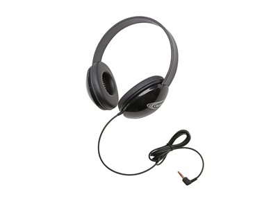 Califone Listening First Stereo Headphone 2800-BKP CT Headphones full size wired 