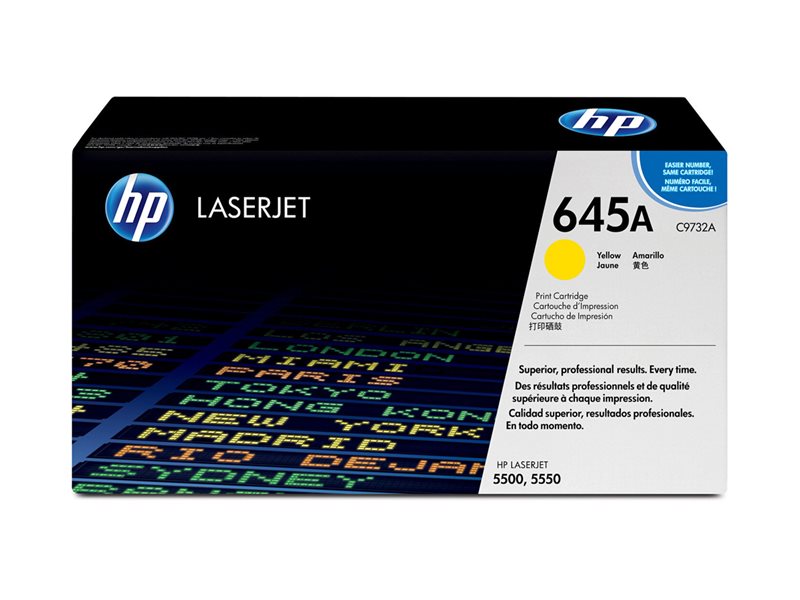 HP CARTOUCHE JAUNE SMART PRINT