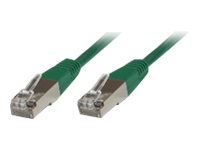 MicroConnect CAT 6 Foldet uskærmet snoet par (F/UTP) 20m Netværkskabel Grøn