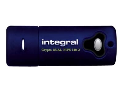 Image of Integral Crypto Dual FIPS 140-2 - USB flash drive - 64 GB