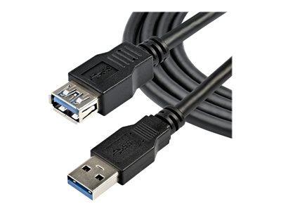Cable Matters Long USB 3.0 Cable 10ft, USB to USB Cable/USB A to USB A Cable/Male  to Male USB Cord/Double USB Cord in Black 