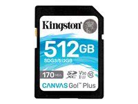 Kingston Canvas Go! Plus SDXC 512GB 170MB/s