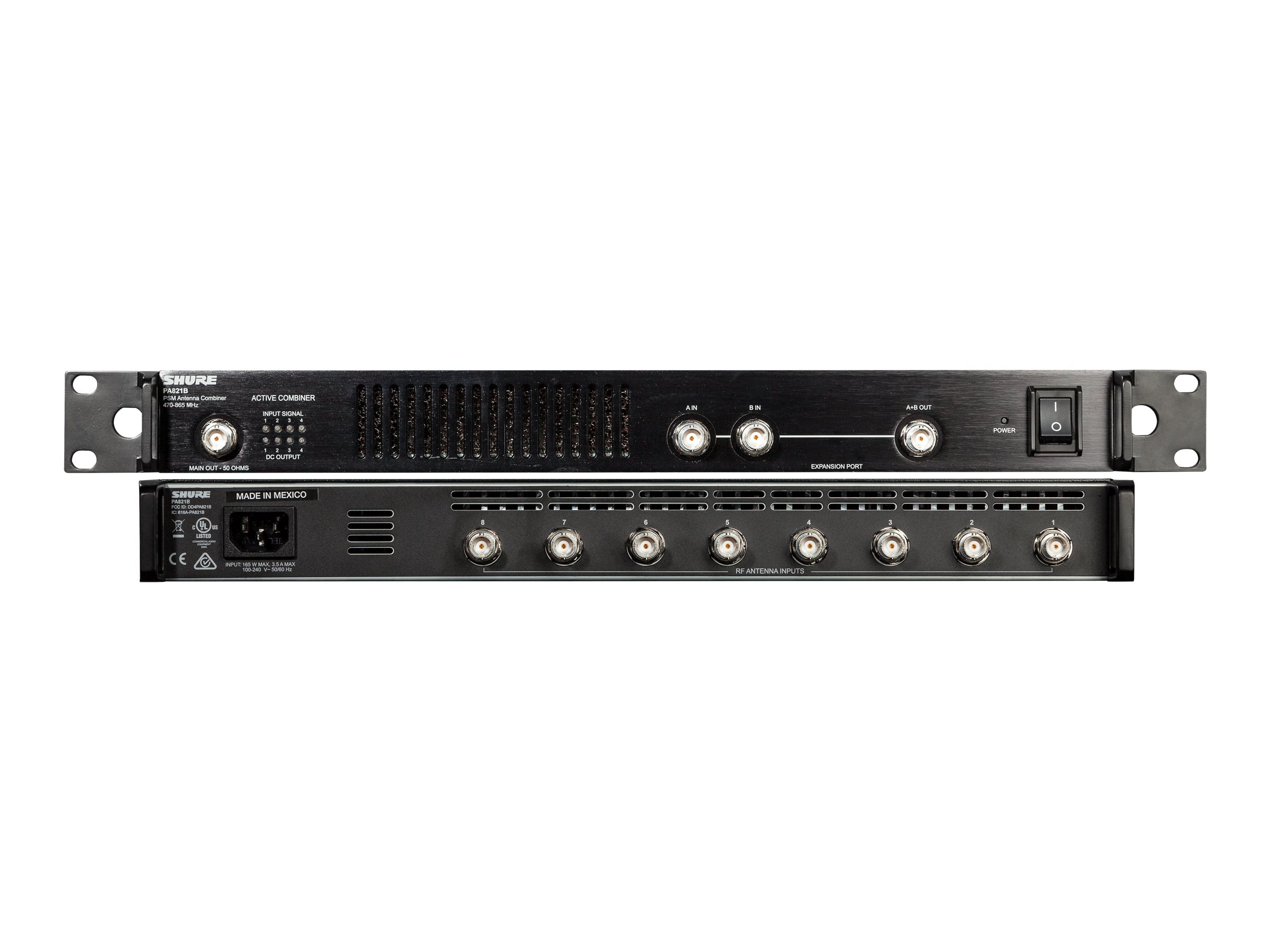 Eight-channel Antenna Combiner; 470-865 MHz | Overview, Specs, Details ...
