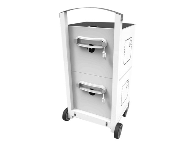 Compulocks CartiPad Duo Tablet / Laptop Charging Rolling Cart 32 Devices EU Power Plug vozík - pro 32 tabletů – foto 2