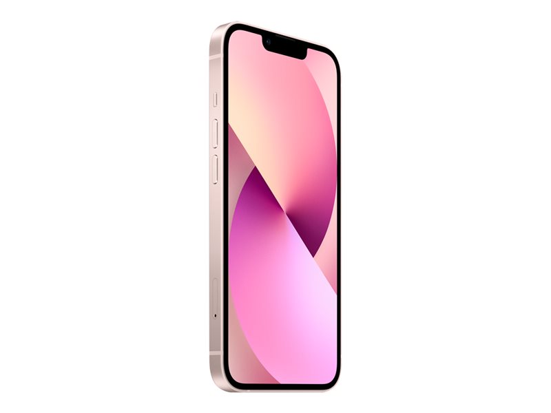 Apple iPhone 13 - 5G Smartphone - Dual-SIM / Interner Speicher 256 GB - OLED-Display - 6.1" - 2532 x 1170 Pixel - 2 x Rückkamera 12 MP, 12 MP - front camera 12 MP - pink