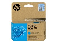 HP 937e EvoMore - cyan - original - Officejet - ink cartridge