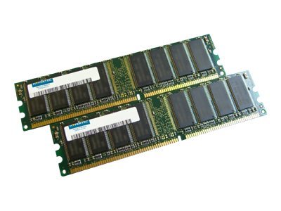Image of Hypertec Legacy - DDR - kit - 2 GB: 2 x 1 GB - DIMM 184-PIN - 200 MHz / PC1600 - registered