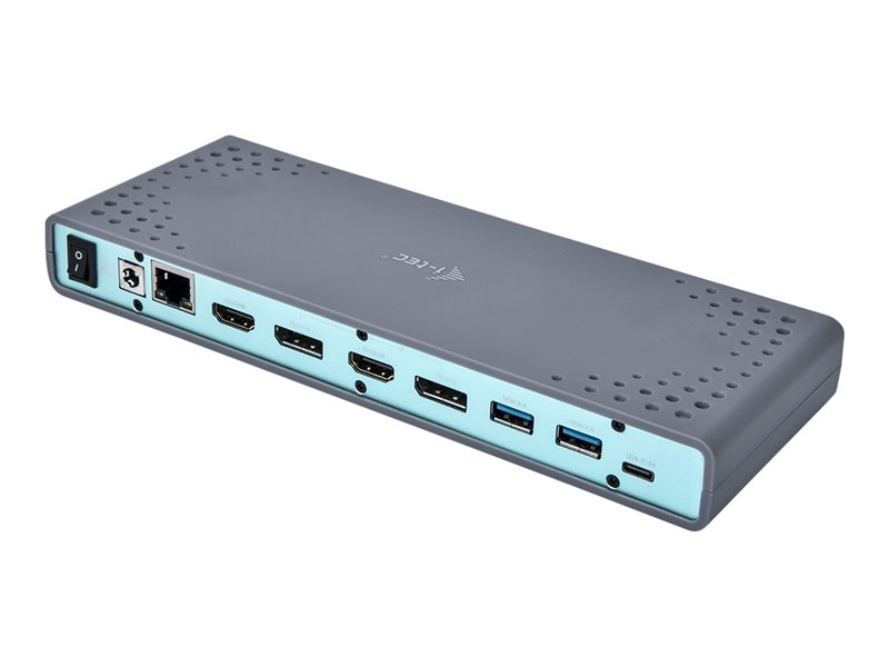 i-Tec USB-C / USB-A 3.0 4K Dual Video Docking Station - station d\'accueil - USB-C - GigE