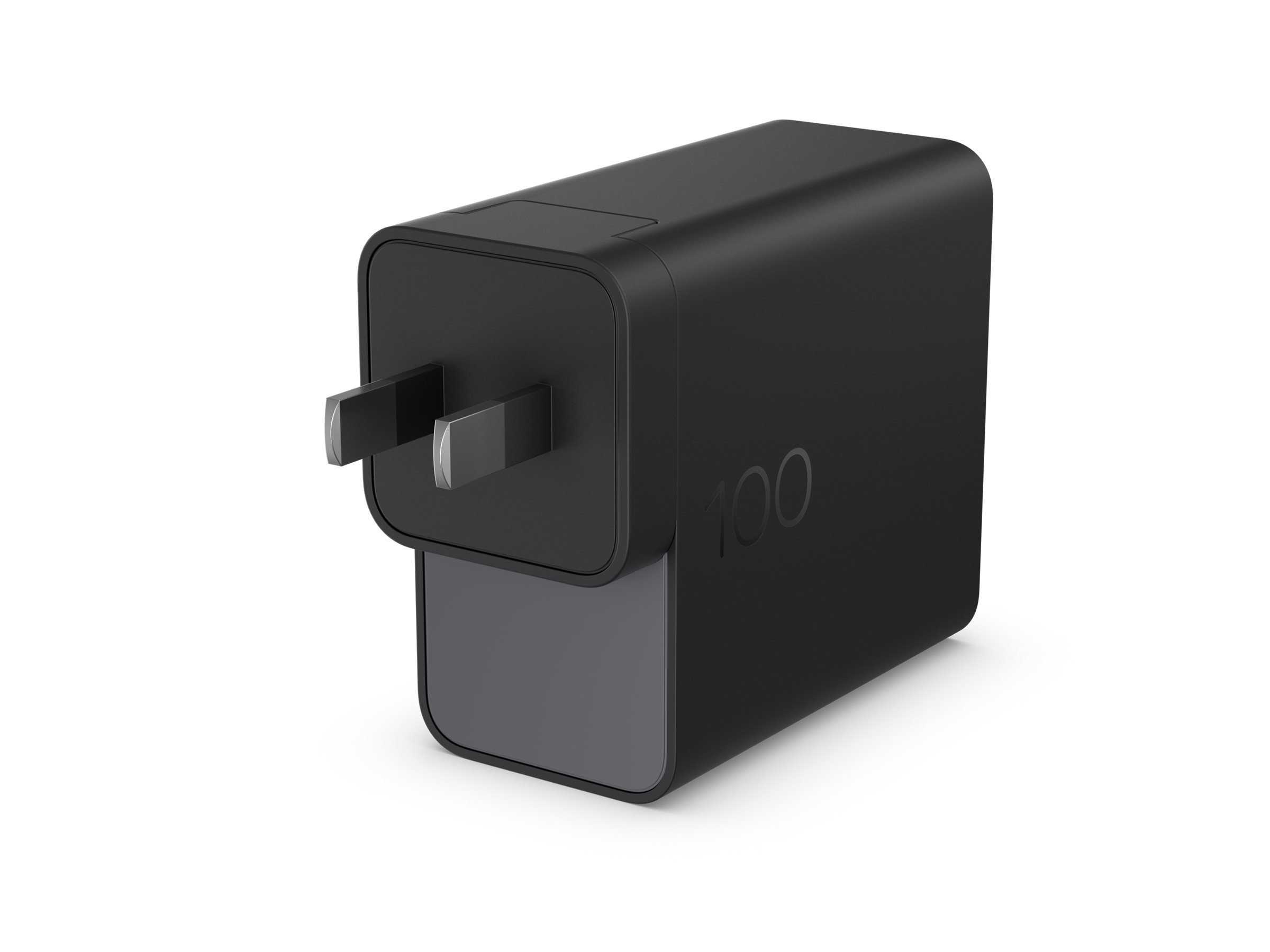 HP GaN Wall Charger USB-C power adapter 100 Product shot Top 79050