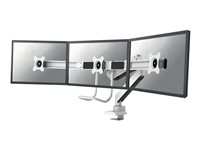 Neomounts NM-D775DX3 mounting kit - full-motion - for 3 LCD displays - white