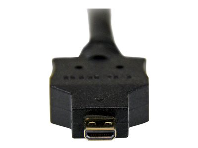 Product  StarTech.com 2m Micro HDMI to DVI-D Cable - M/M - 2 meter Micro  HDMI to DVI Cable - 19 pin HDMI (D) Male to DVI-D Male - 1920x1200 Video  (HDDDVIMM2M) 