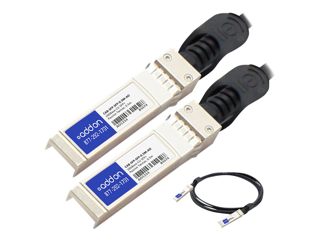 AddOn 0.5m Arista Compatible SFP+ DAC