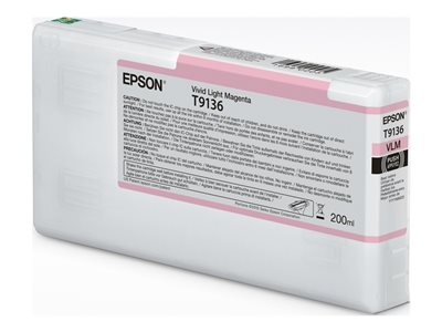 EPSON T9136 Vivid Light Magenta Ink Crtg - C13T91360N