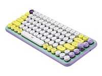 Logitech POP Keys Tastatur Mekanisk Trådløs US International