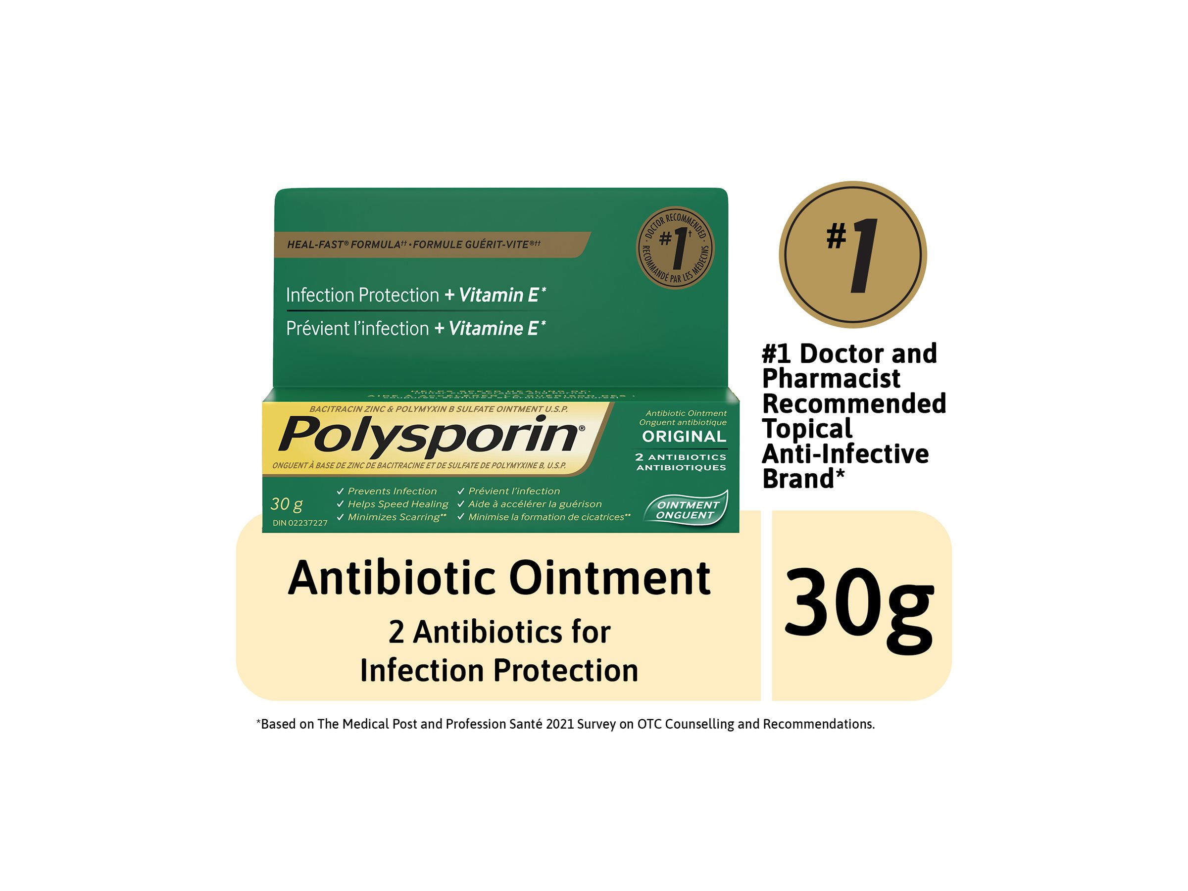 Polysporin Original Antibiotic Ointment - 30g