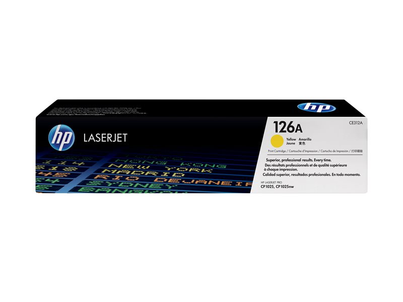 HP 126A Yellow LaserJet Print c